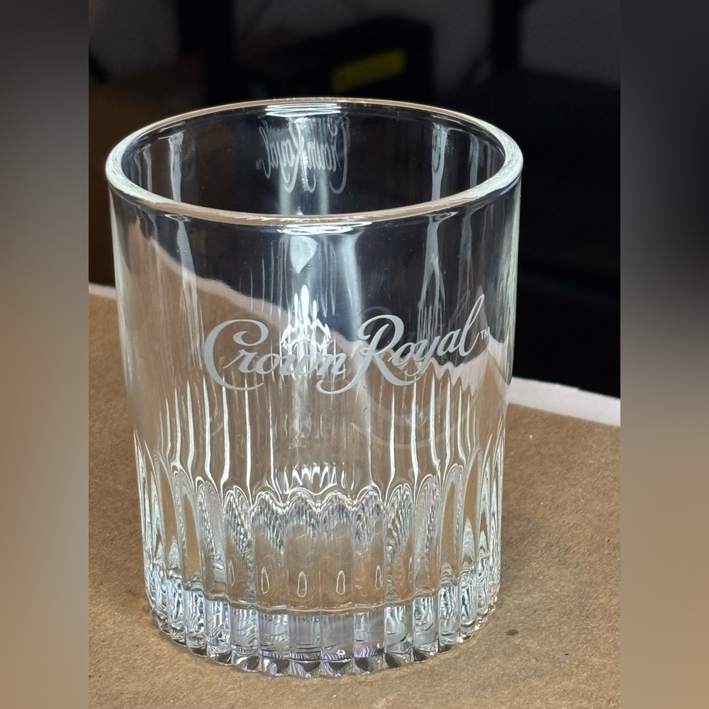 Crown Royal Clear Glass Tumbler